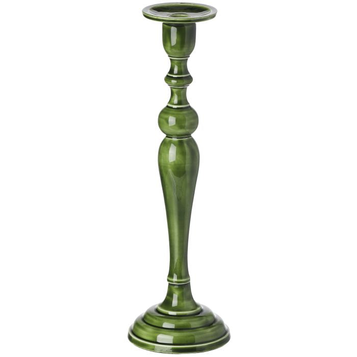 15” Mtl Enamel Candlestick