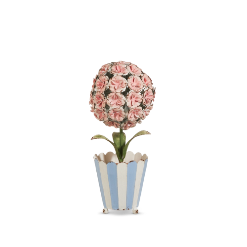 15" Hydrangea Metal Topiaries - Sold Individually