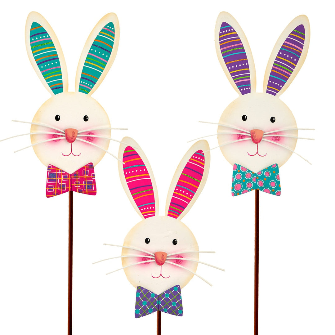 Patterned Rabbits & Bowties