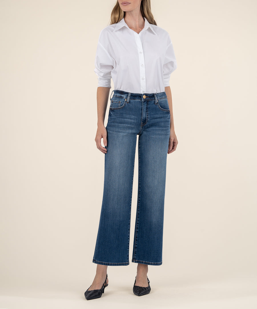 Charlotte High Rise Wide Leg With Regular Hem