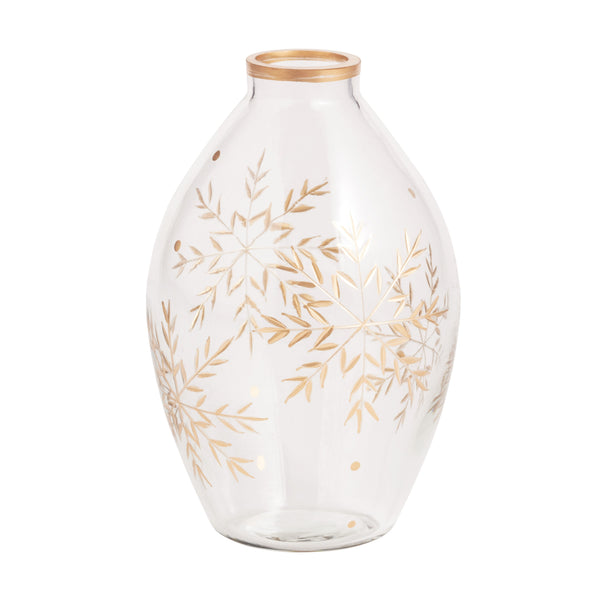 Snowflake Bud Vases