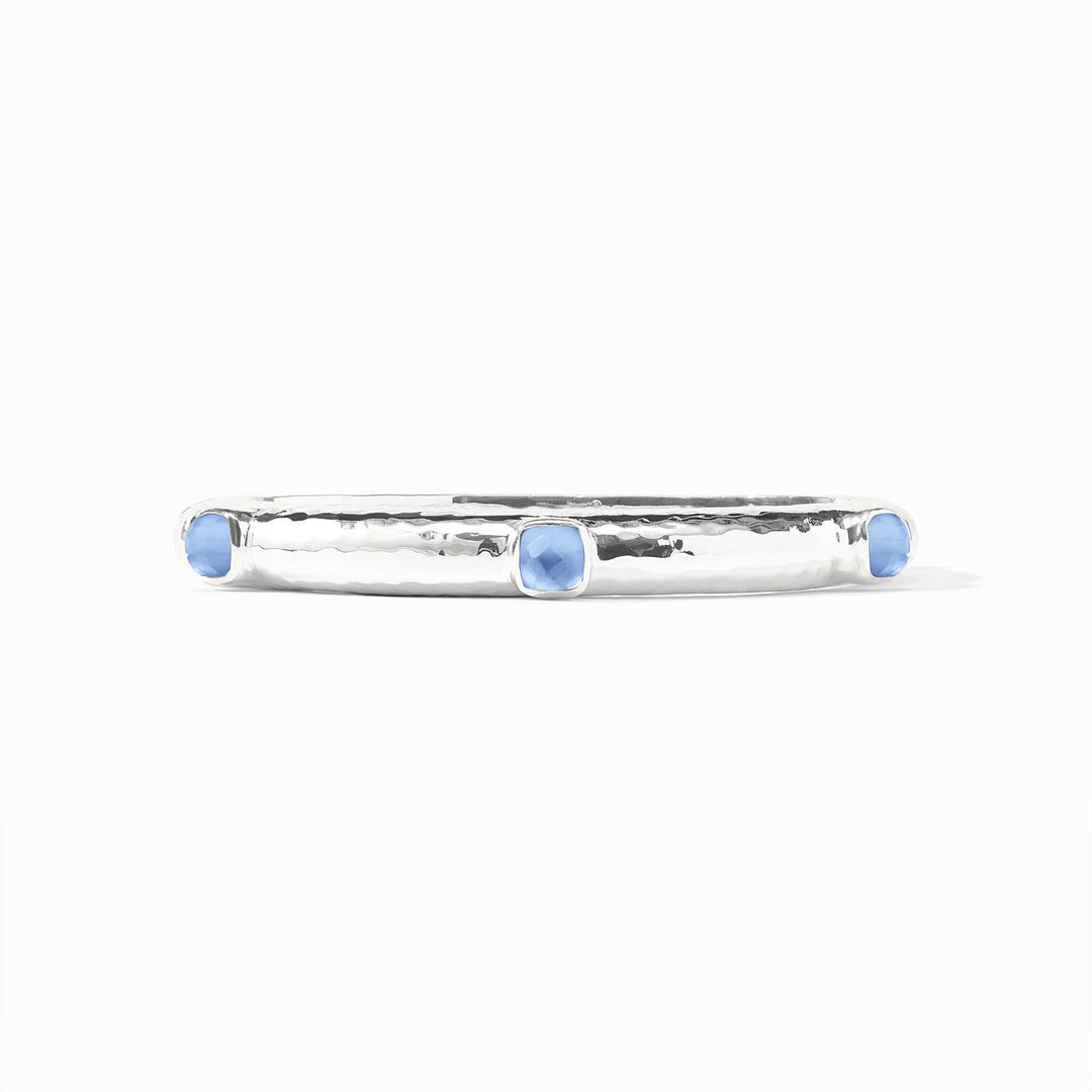 Catalina Hinge Bangle - Silver