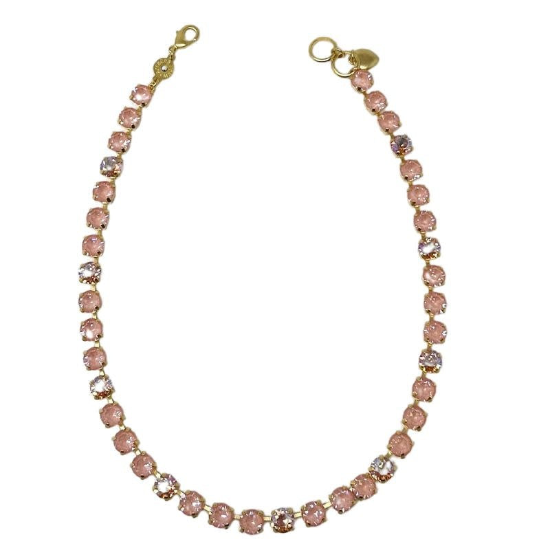 Gold classic necklace featuring an Atlanta-themed pendant with a polished finish.