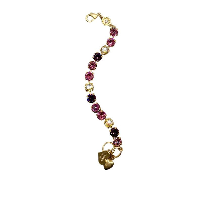 Gold classic Florence bracelet featuring a sleek chain link design with polished finish.
