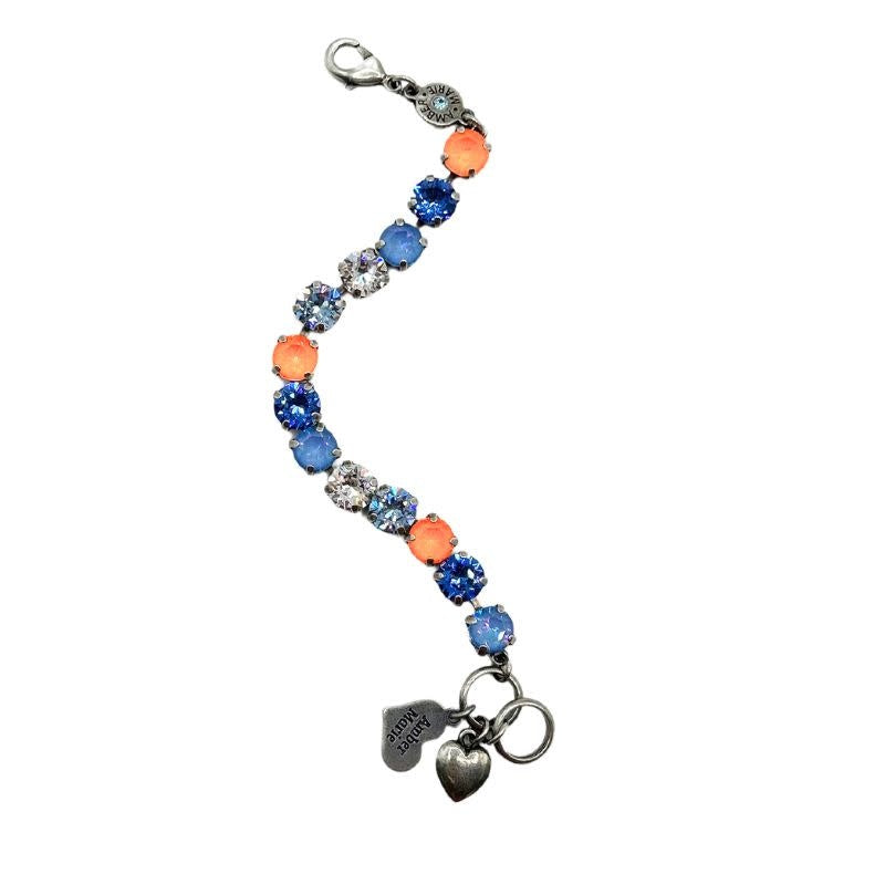 Classic Oklahoma bracelet featuring a vintage-inspired metal finish with an engraved state outline silhouette.