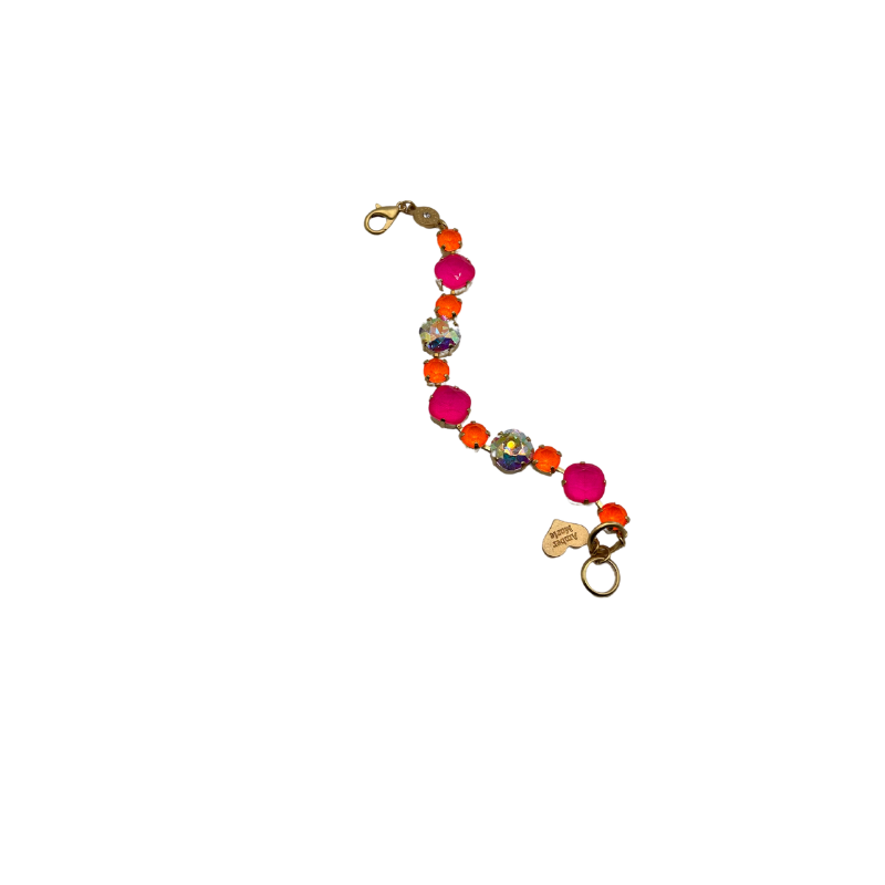 Gold Premier Bracelet by Stilwater featuring a sleek gold-tone metal band with subtle textured detailing.