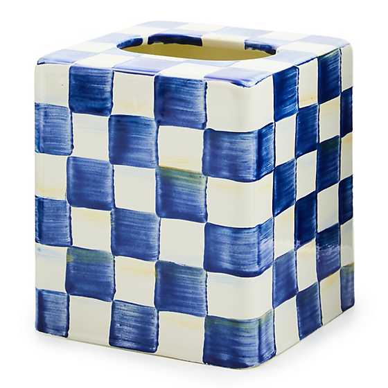 Royal Check Enamel Boutique Box Cover
