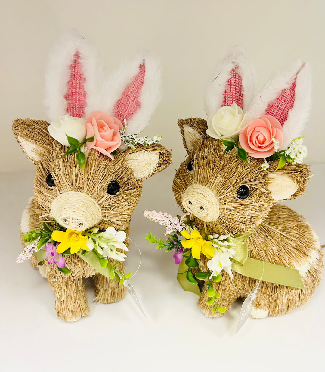 10” Pig With Bunny Ears