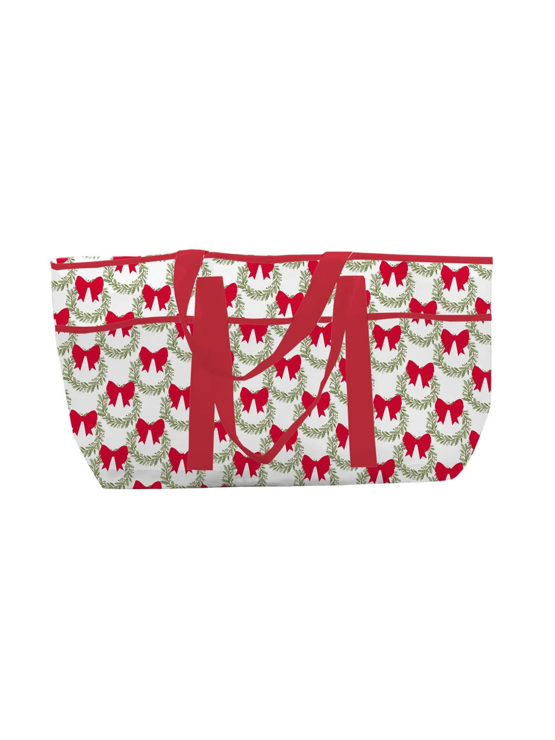 Utility Tote Red Wreath