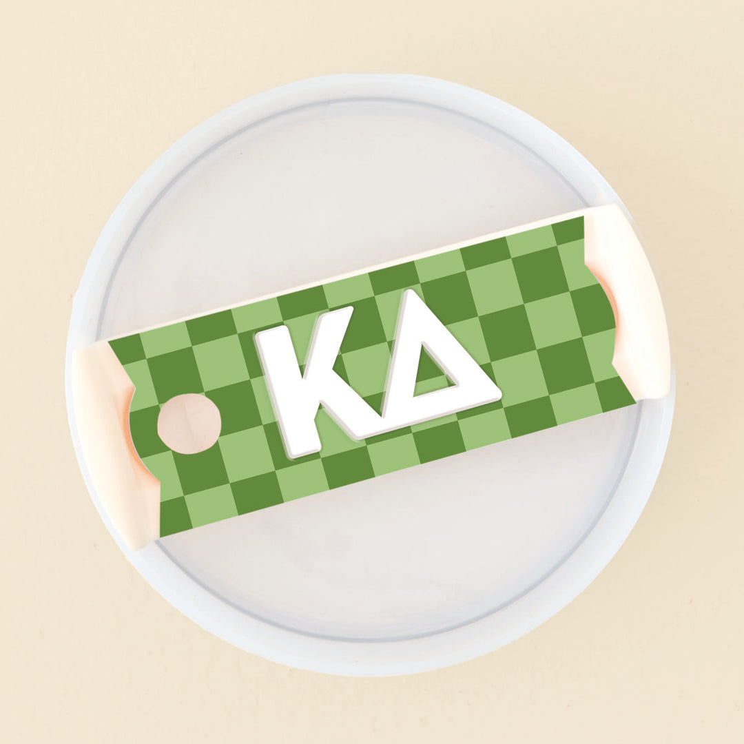 Sorority Tumbler Lid Tag