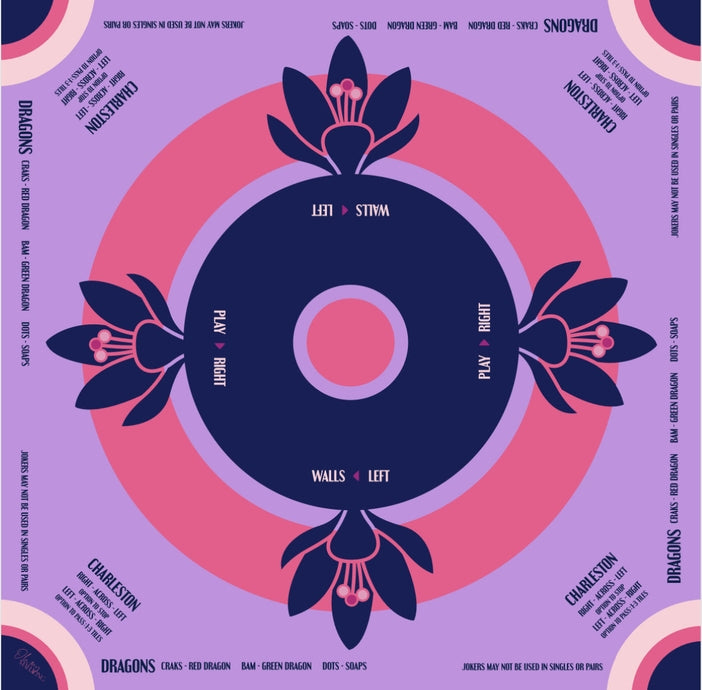 Lilac Preppy Soiree Mat