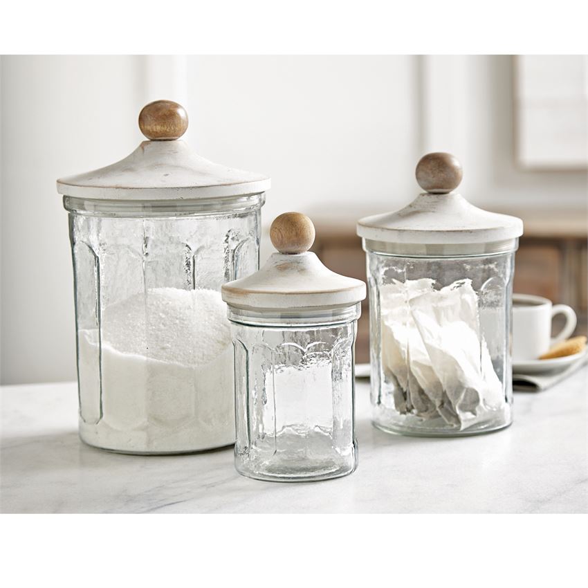 Glass Canister with Lid