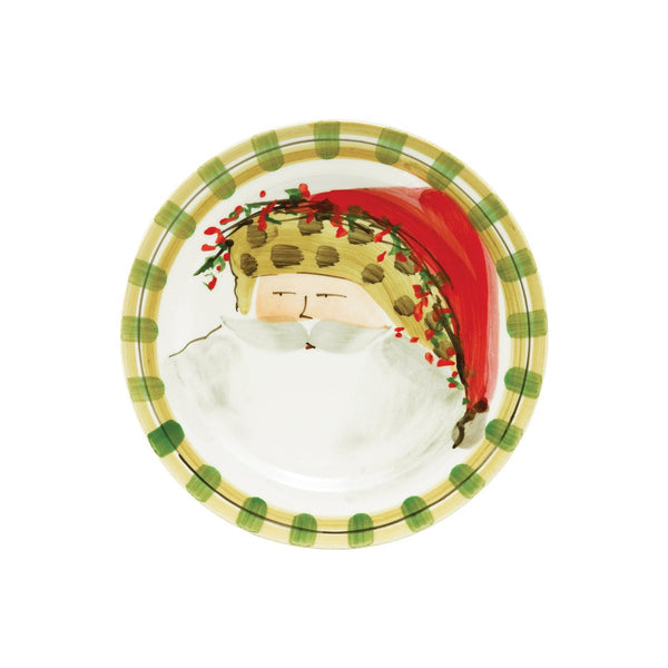 Old St. Nick Round Salad Plate