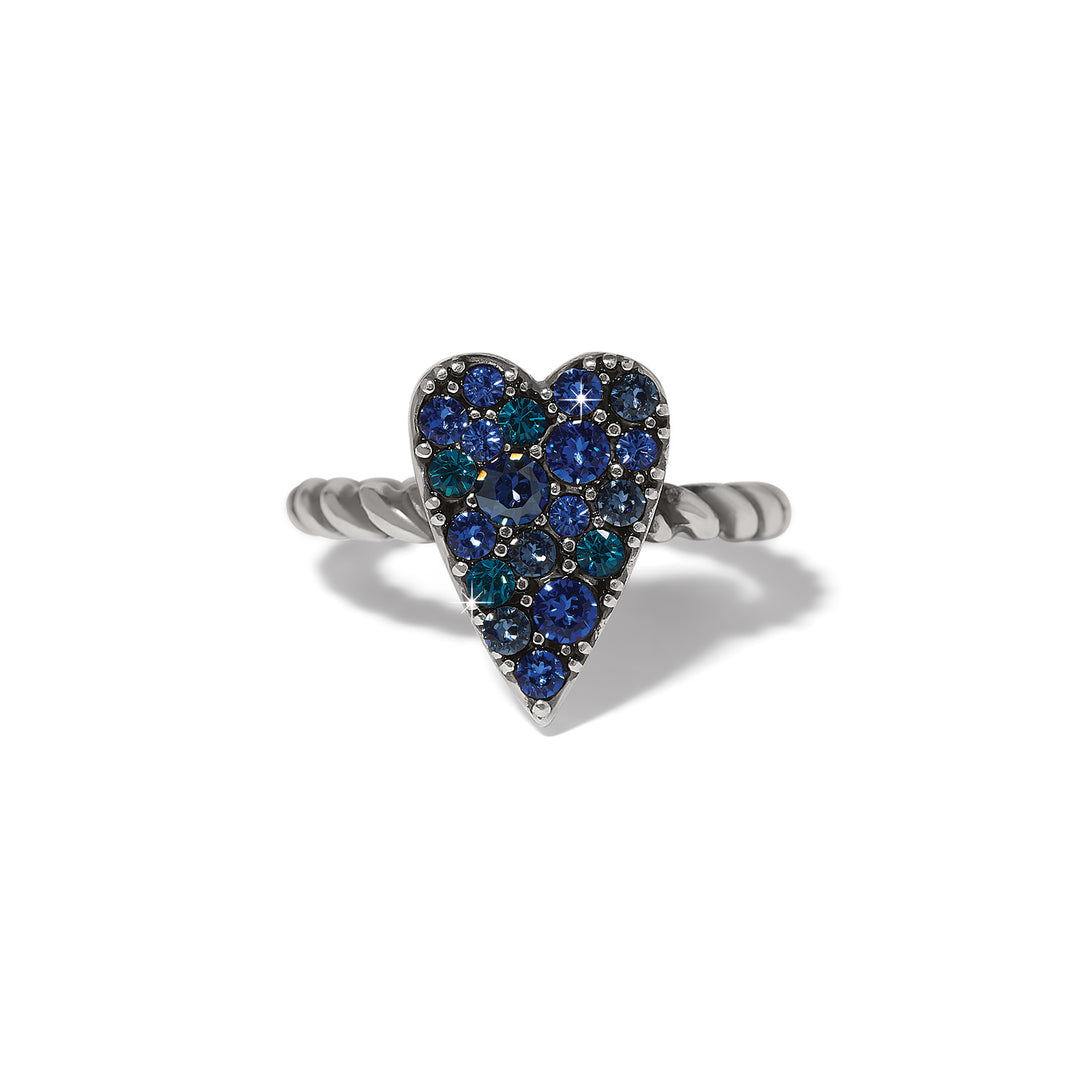 Love Messages B Love Blue Ring