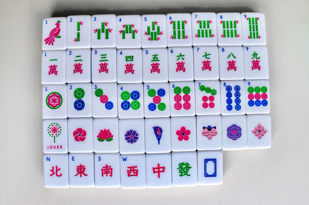 Spring Mahjong Tiles