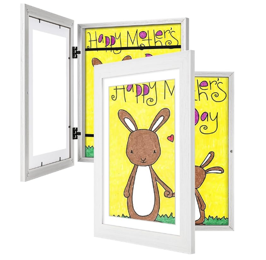 Kids Art Frames White 10X12.5 Inch