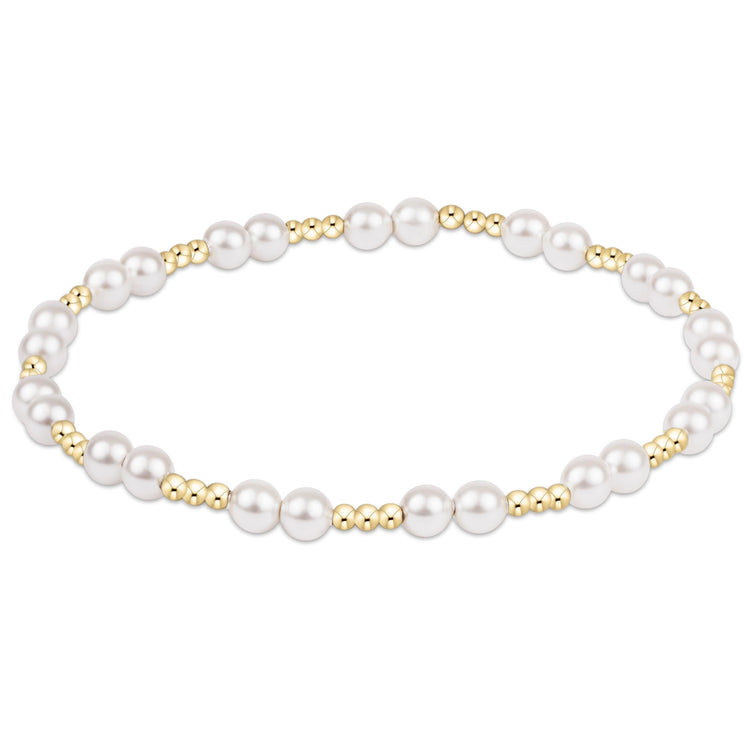 Hand-beaded Together Bracelet on high-performance elastic with slight stretch