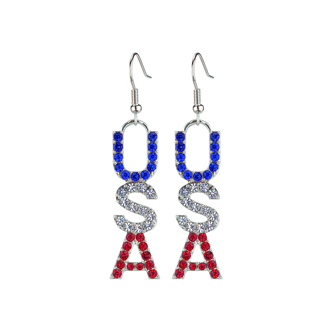 USA Earrings - Sold Individually