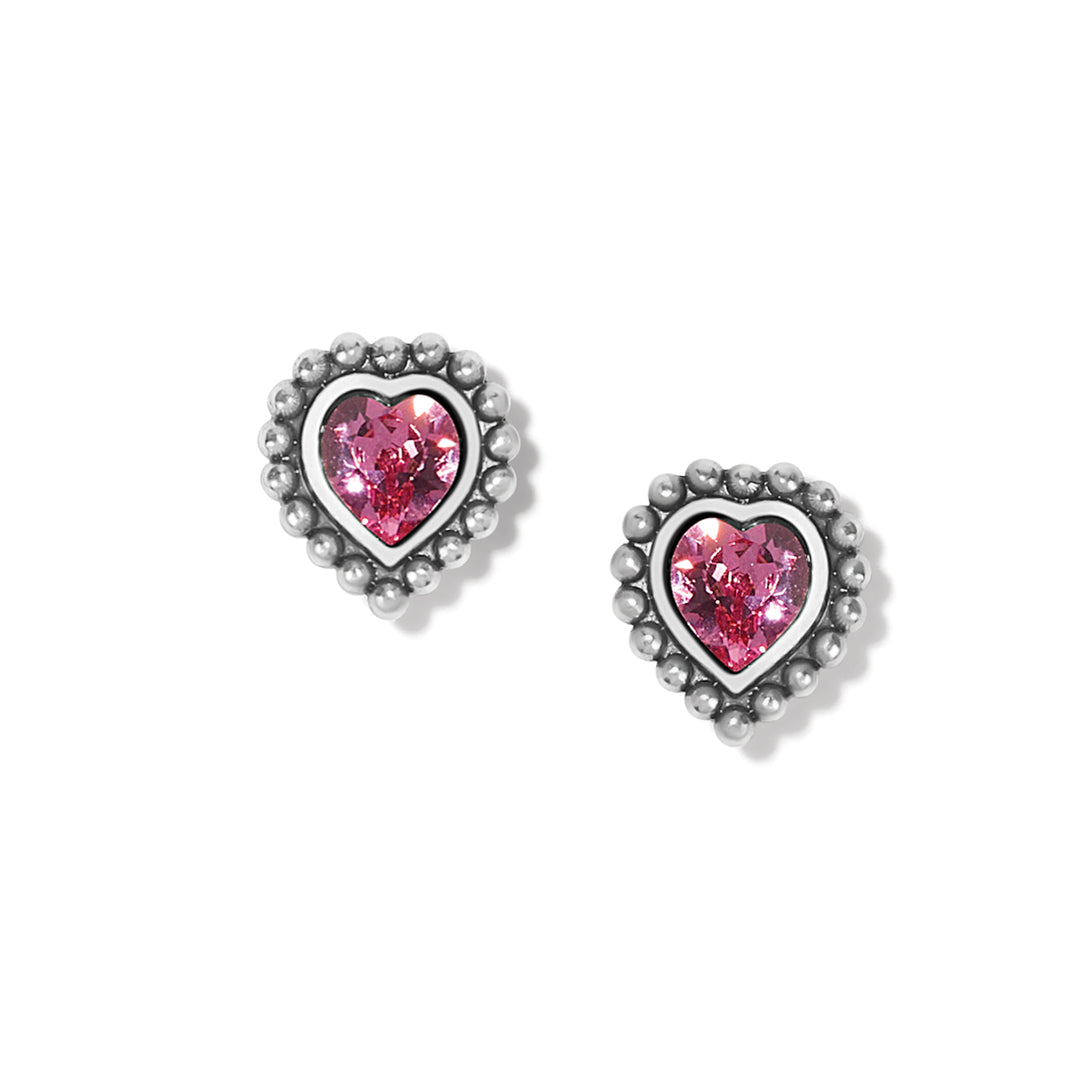 Shimmer Heart Pink Mini Post