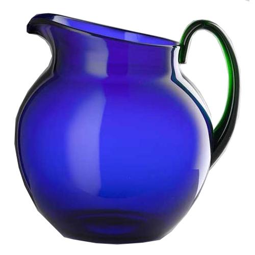 Pallina ceramic pitcher with a rounded body shape.