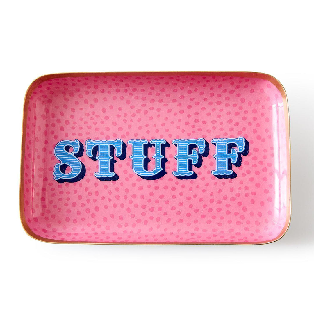Metal Trinket Trays with Sayings