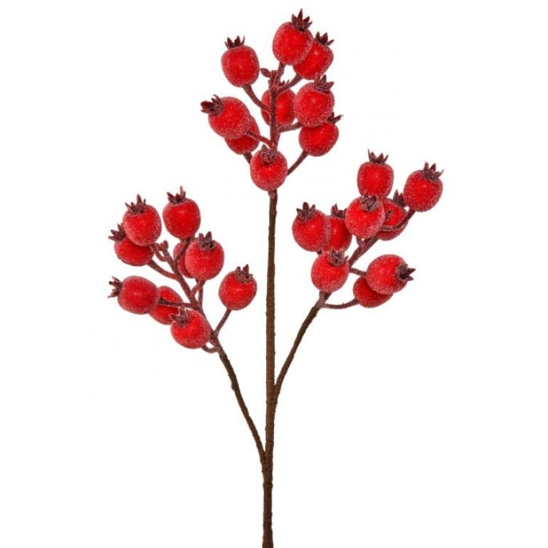 A 24-inch decorative spray featuring pomegranate berry notes in a fruity twist design.