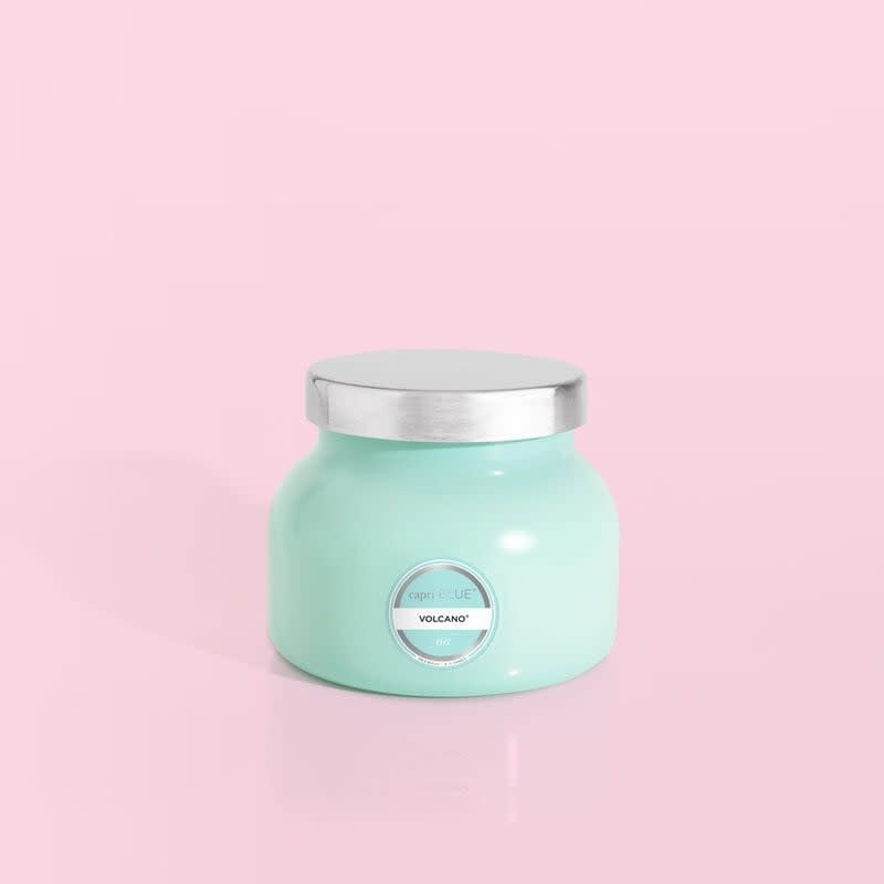Volcano Aqua Petite fragrance jar in sugared citrus scent with tropical fruit notes