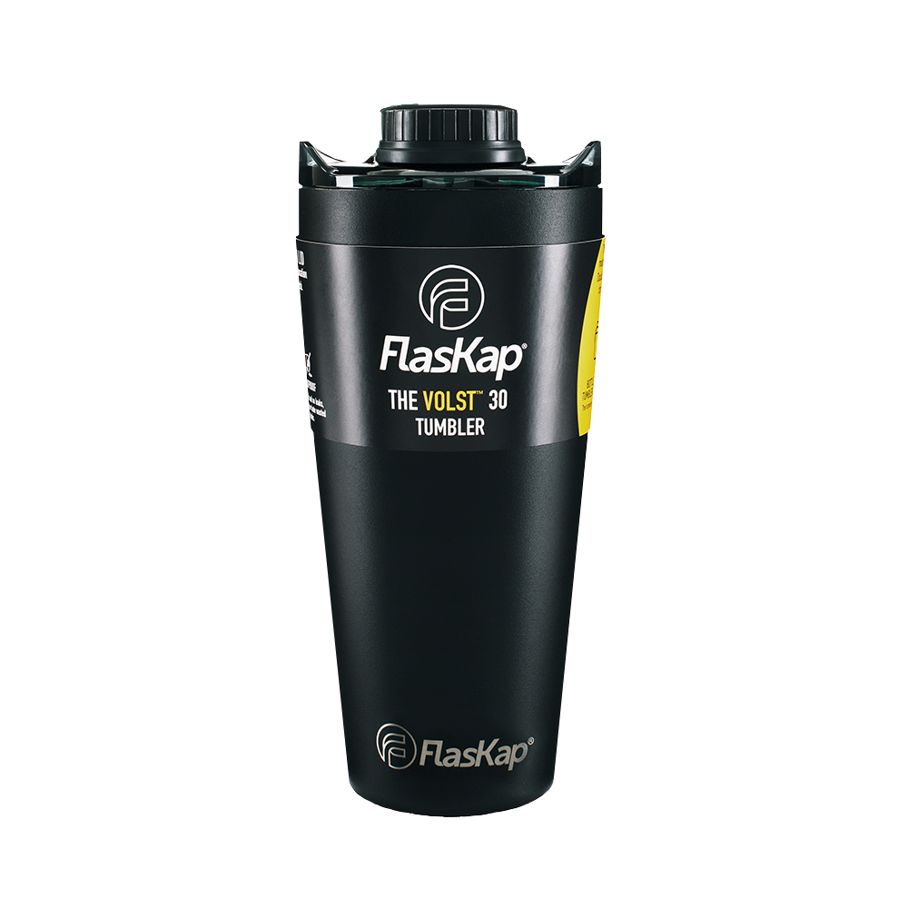 Volst 30 tumbler with standard lid in matte black finish