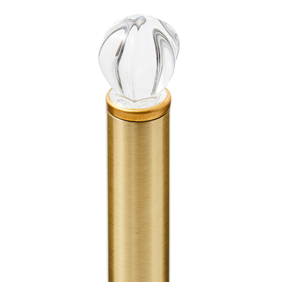 Rosy Check Wood Paper Towel Holder