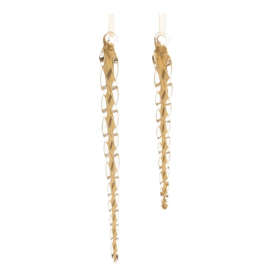 Icicle Glass Ornament