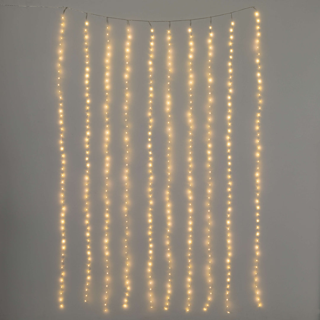 LED Warm White Curtain Light