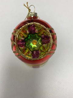 Reflector Orn, Glass 2.5" - 2.75"