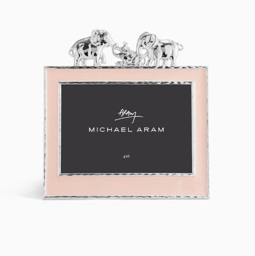 Elephant 4X6 Frame - Pink
