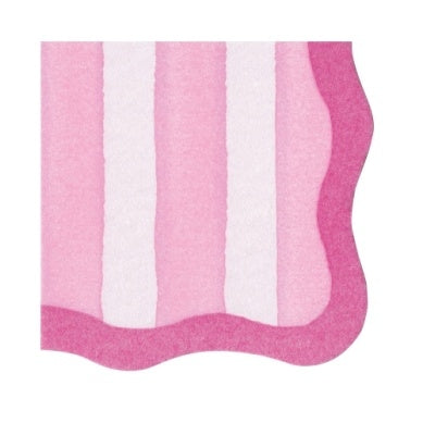 Packaged Paper Linen die-cut napkins with elegant printed patterns.