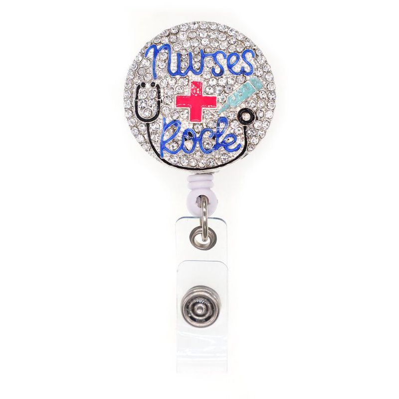 Sparkle and Shine Rhinestone Badge Reel