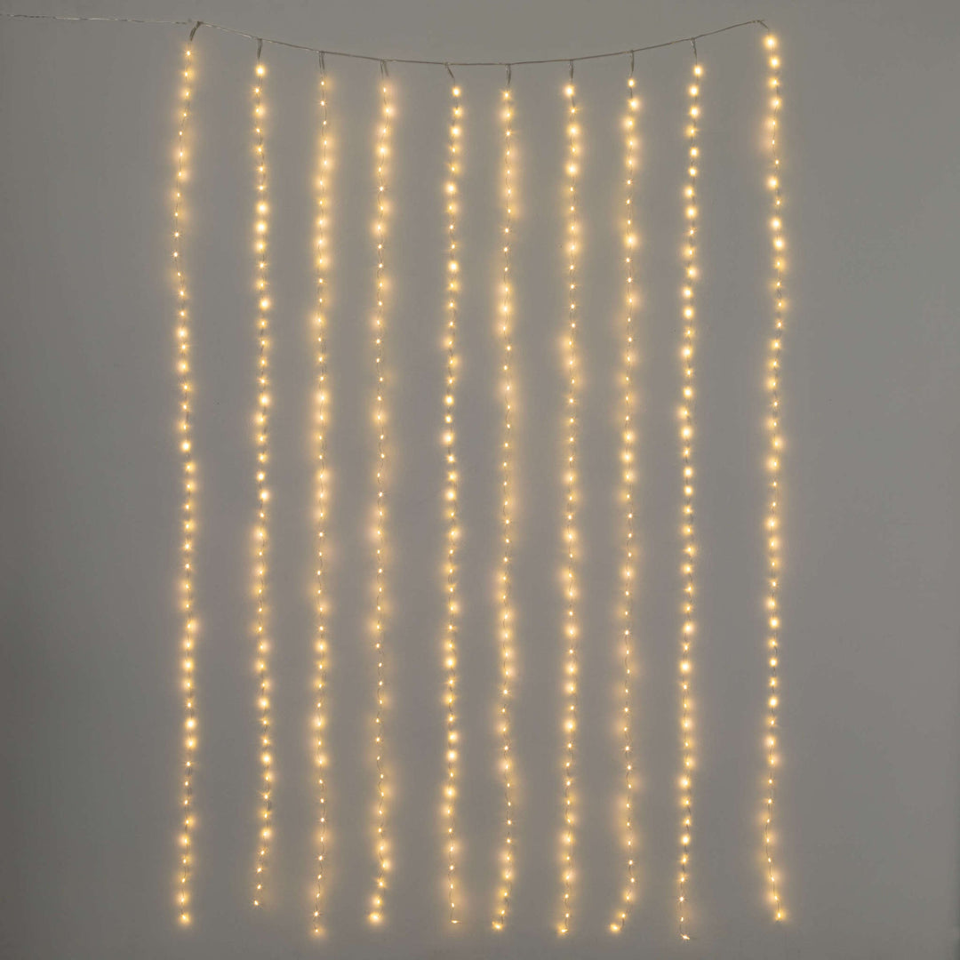LED Warm White Curtain Light