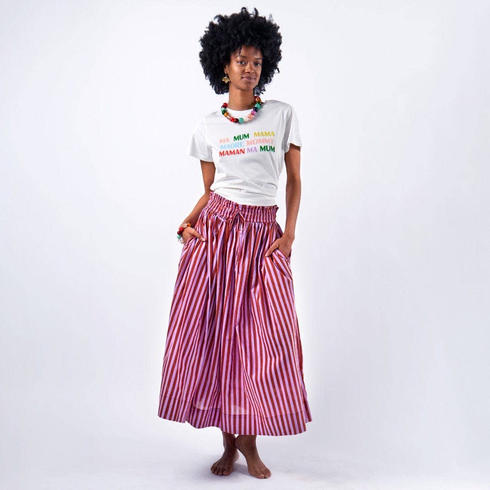 Keaton Stripe Skirt