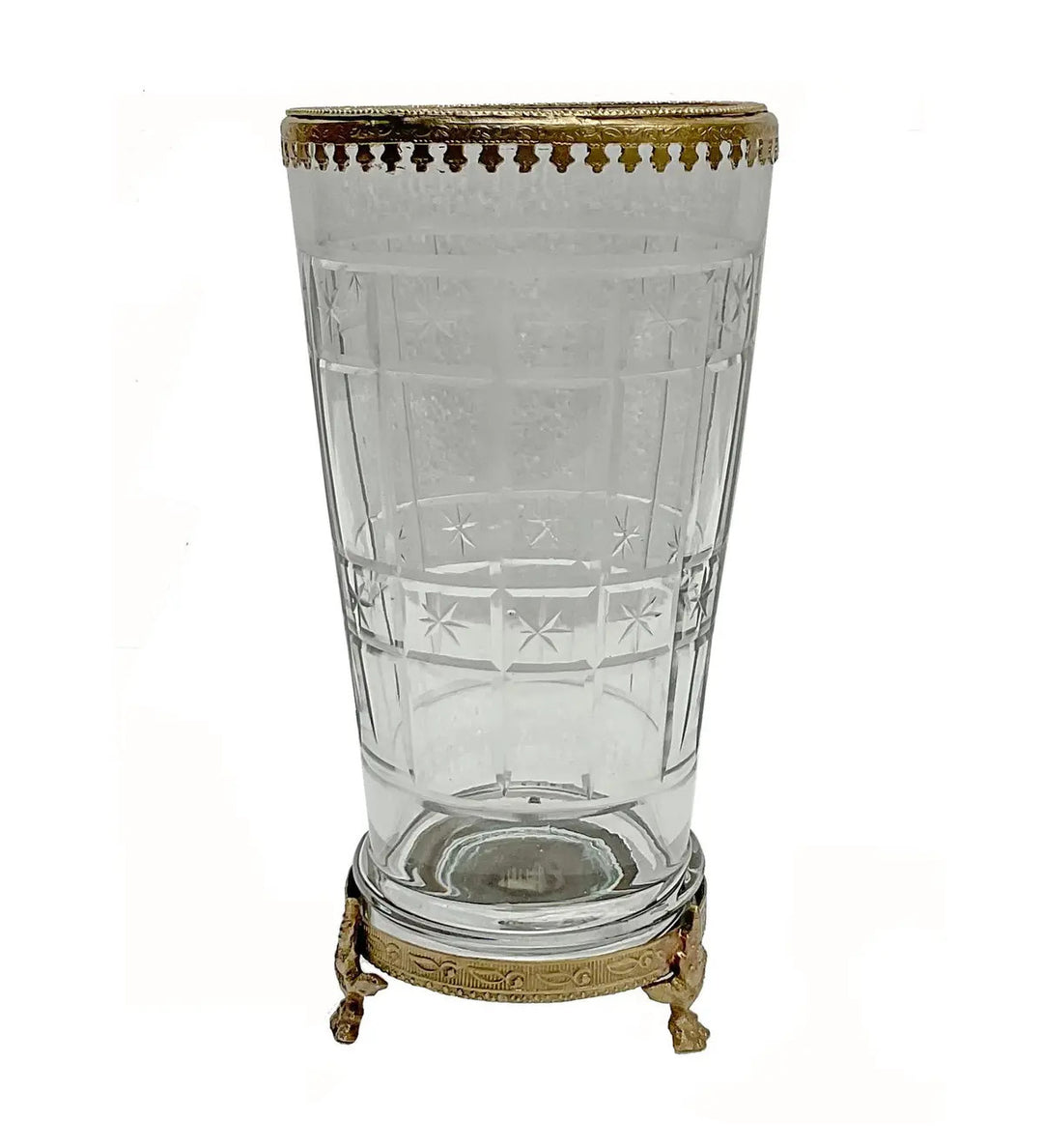 Etched Vanity Vase