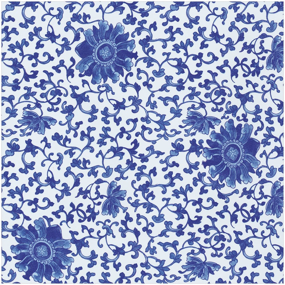 Indigo Garden Blue/White Gift Wrap