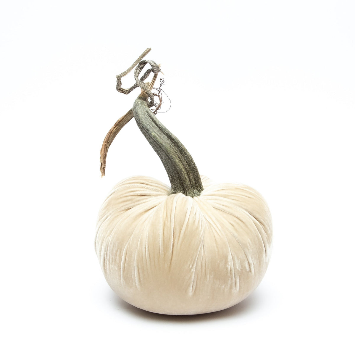 8" Velvet Pumpkin