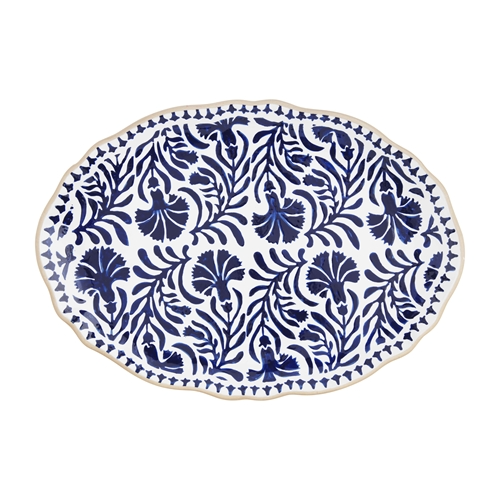 Blue Indigo Platter