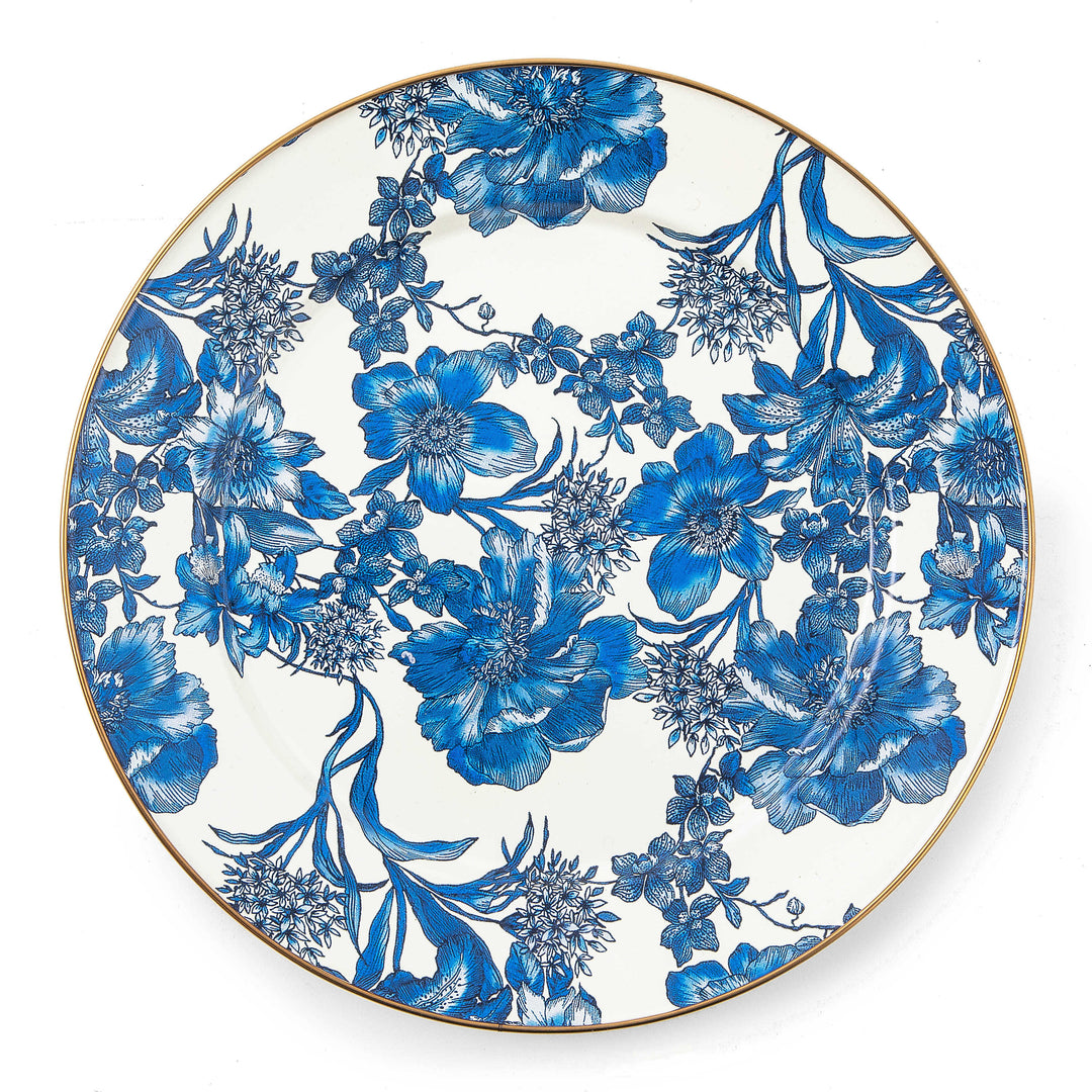 English Garden Enamel Charger/Plate