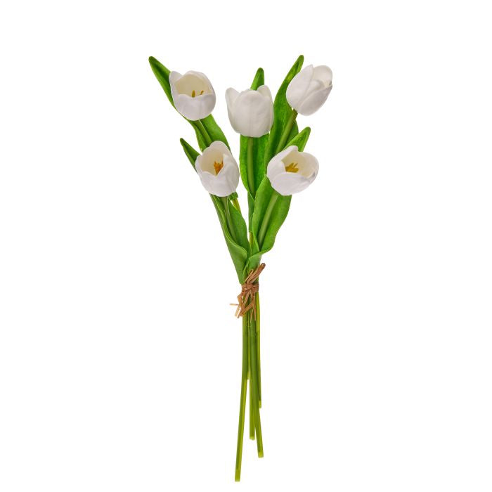 14” Pu Spring Tulip Bundle X5