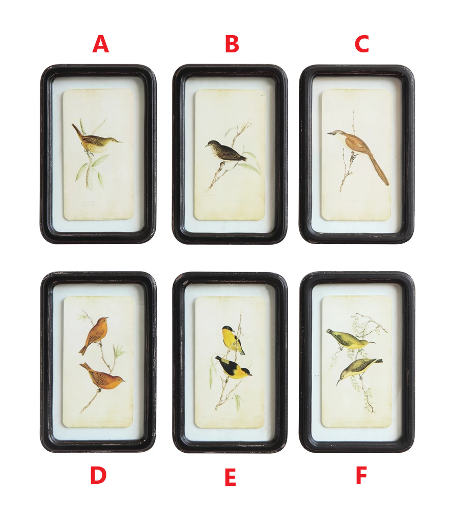 Wood Wall Décor with Floating Bird