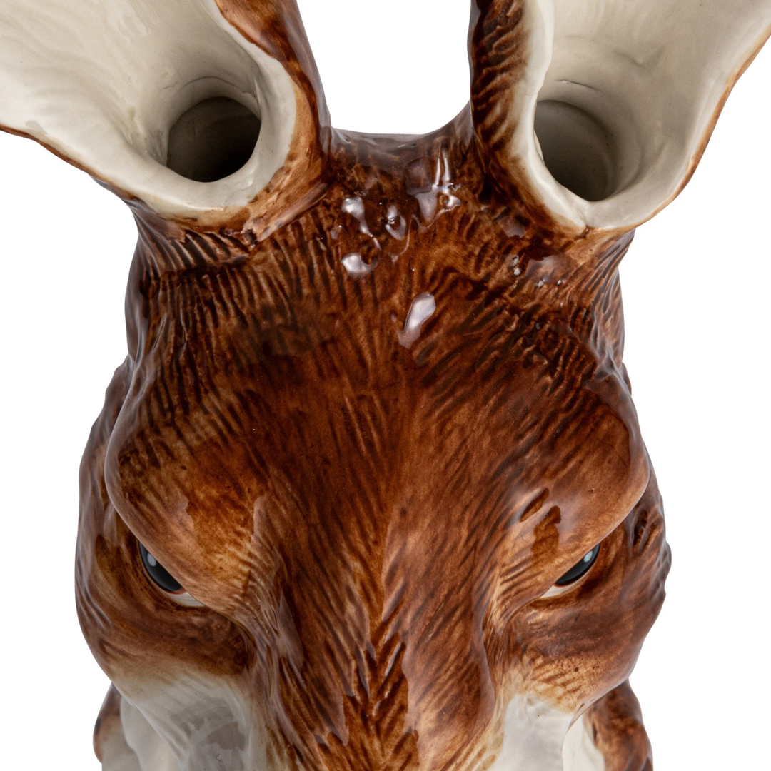 Stoneware Rabbit Vase