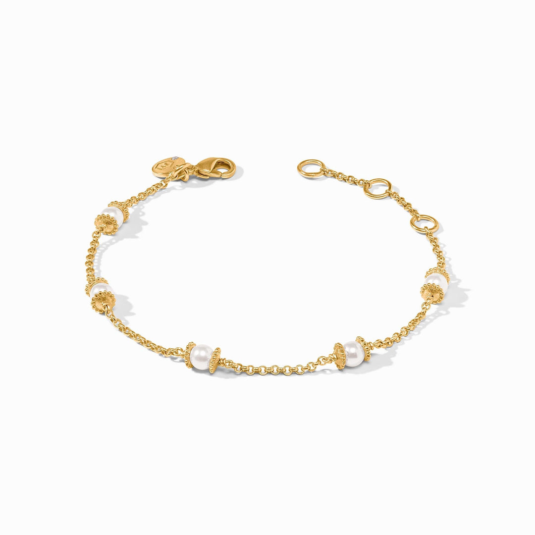 Hydra Delicate Bracelet Gold Pearl