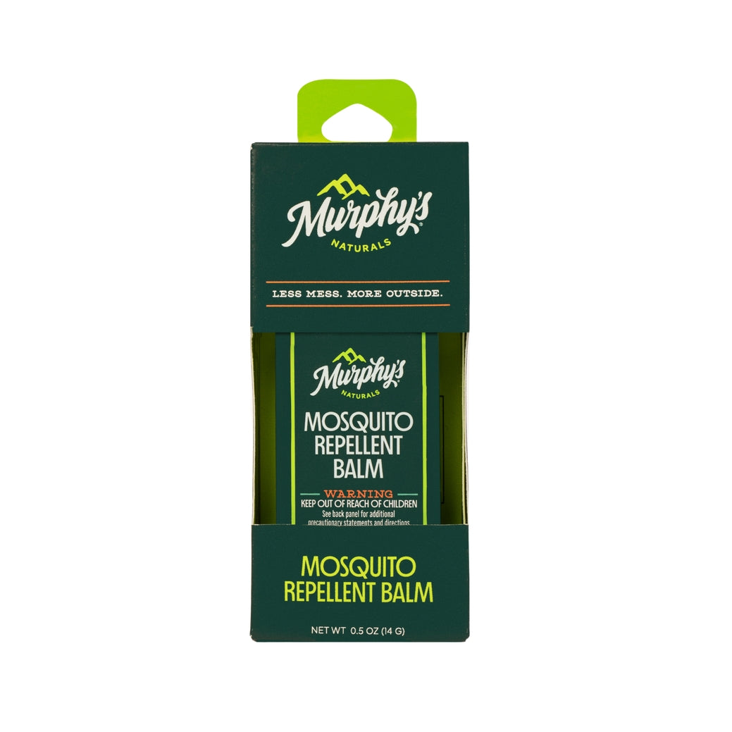 Two beige mosquito repellent balm sticks with a white cap.