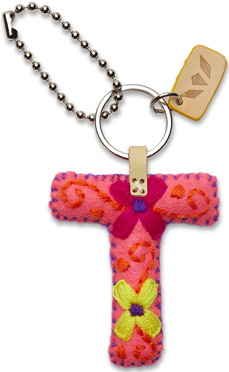 Felt Letter Charm