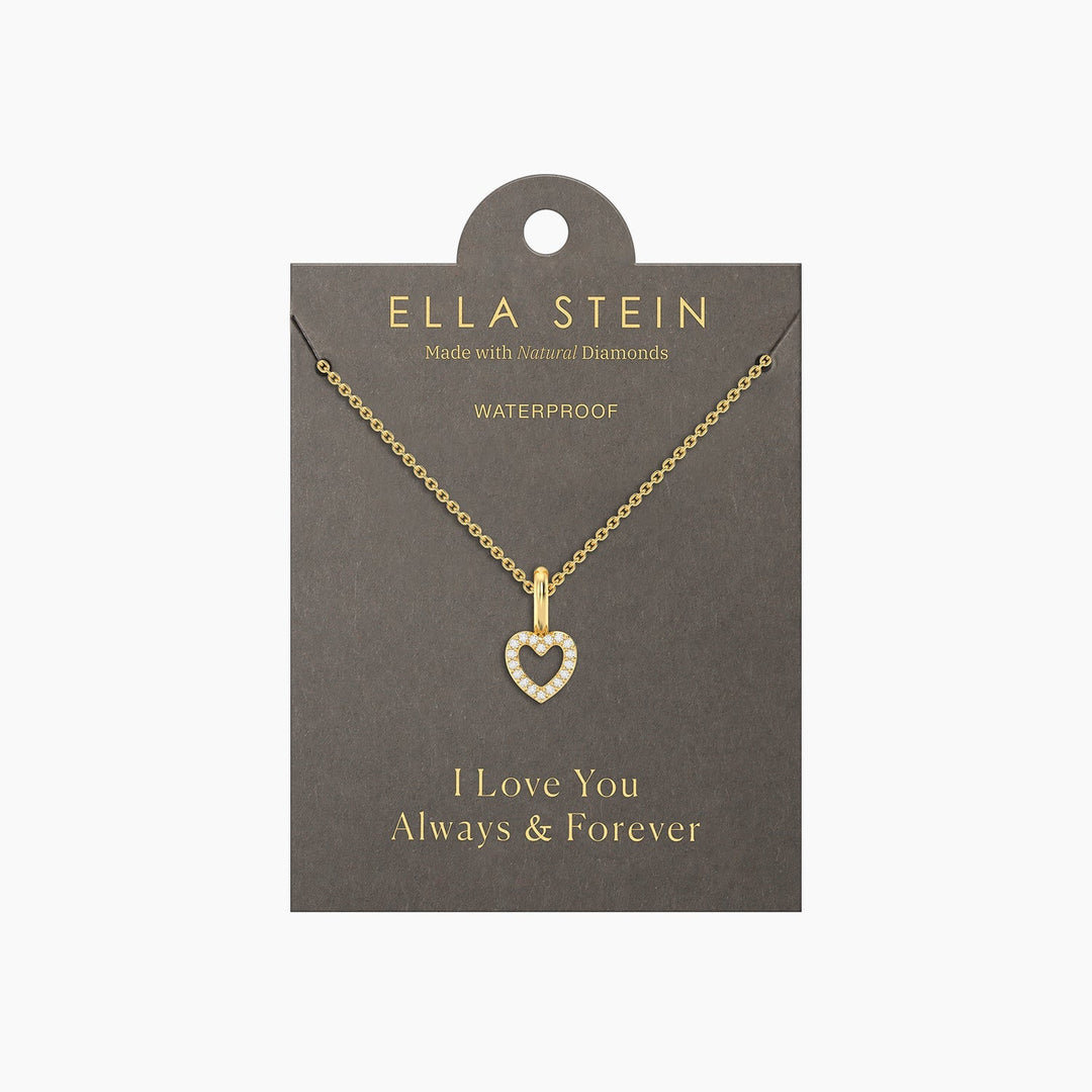 Waterproof Petite Heart Pendant Necklace