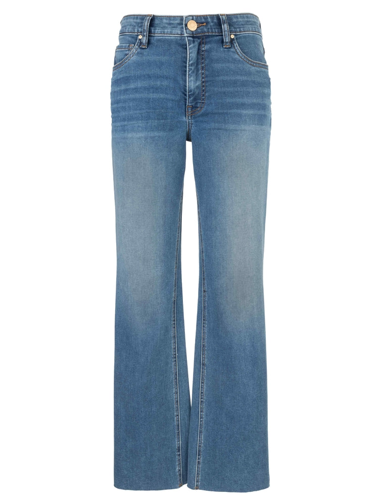 Kelly High Rise Fab Ab Kick Flare Inset Leg